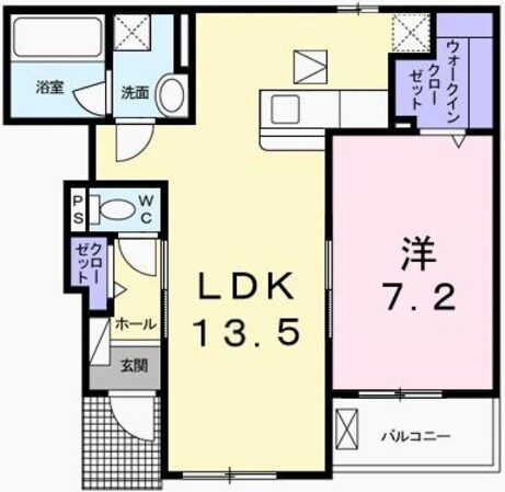 オリーブ赤穂Iの物件間取画像